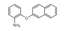 2-(2-naphthalenyloxy)benzenamine Structure