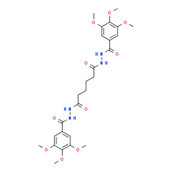 N'1,N'6-Bis(3,4,5-trimethoxybenzoyl)hexanedihydrazide picture