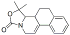 1H-Benz[f]oxazolo[4,3-a]isoquinolin-1-one,3,3a,3b,4,5,11-hexahydro-3,3-dimethyl- Structure