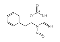 N'-nitro-N-nitroso-N-phenethyl-guanidine Structure