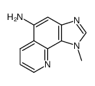 1H-Imidazo[4,5-h]quinolin-5-amine,1-methyl-(9CI) Structure