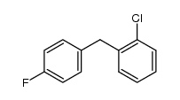 (2-chloro-phenyl)-(4-fluoro-phenyl)-methane结构式