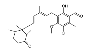 4-O-methylascochlorin structure