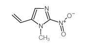 1-METHYL-2-NITRO-5-VINYL-1H-IMIDAZOLE结构式