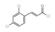 3-(2,4-DICHLOROPHENYL)-2-PROPENOYLHLORIDE structure