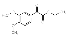 ethyl 2-(3,4-dimethoxyphenyl)-2-oxoacetate Structure