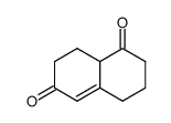 1,6(2H,7H)-NAPHTHALENEDIONE, 3,4,8,8A-TETRAHYDRO-结构式