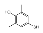 4-巯基-2,6-二甲基苯酚结构式