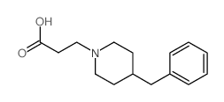 3-(4-Benzyl-piperidin-1-yl)-propionic acid结构式