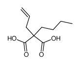 Butyl-allyl-malonsaeure Structure