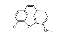 3,6-dimethoxyphenanthreno[4,5-bcd]furan结构式