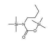 trimethylsilyl N-butyl-N-trimethylsilylcarbamate Structure