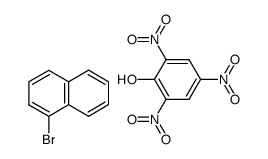 1-bromonaphthalene-picric acid complex Structure