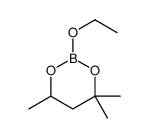 2-ethoxy-4,4,6-trimethyl-1,3,2-dioxaborinane Structure