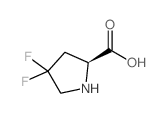 4,4-二氟脯氨酸结构式