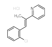 2-[(E)-1-(2-chlorophenyl)prop-1-en-2-yl]pyridine Structure