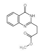 methyl 3-(4-oxo-1H-quinazolin-2-yl)propanoate structure