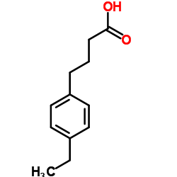 4-(4-乙基苯)丁酸结构式