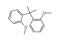 2,2-Bis(2-methoxyphenyl)propane Structure