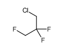 1-chloro-2,2,3-trifluoropropane Structure