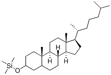3-[(Trimethylsilyl)oxy]cholestane Structure