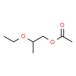 1-Propanol, 2-ethoxy-, acetate structure