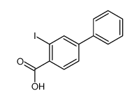 3-iodobiphenyl-4-carboxylic acid结构式