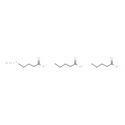 ammonium dihydrogen trivalerate结构式