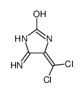 2H-Imidazol-2-one,4-amino-5-(dichloromethylene)-1,5-dihydro- Structure