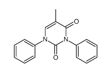 5-methyl-1,3-diphenylpyrimidine-2,4-dione结构式