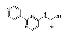 (2-pyridin-4-ylpyrimidin-4-yl)urea Structure