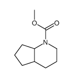 methyl 2,3,4,4a,5,6,7,7a-octahydrocyclopenta[b]pyridine-1-carboxylate结构式