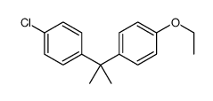 1-chloro-4-[2-(4-ethoxyphenyl)propan-2-yl]benzene结构式