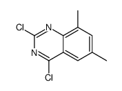 2,4-dichloro-6,8-dimethylquinazoline Structure