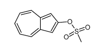 2-azulenyl methanesulfonate Structure