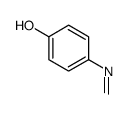 4-(methylideneamino)phenol Structure