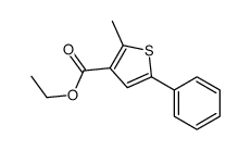 ethyl 2-methyl-5-phenylthiophene-3-carboxylate结构式