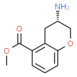 2H-1-Benzopyran-5-carboxylicacid,3-amino-3,4-dihydro-,methylester,(3S)-(9CI)结构式