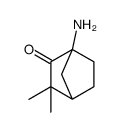 4-amino-2,2-dimethylbicyclo[2.2.1]heptan-3-one结构式