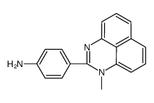 4-(1-methylperimidin-2-yl)aniline Structure