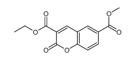 2-Oxo-α-chromene-3,6-dicarboxylic acid 3-ethyl 6-methyl ester picture