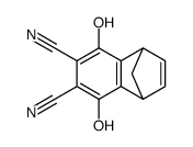 1,4-Methanonaphthalene-6,7-dicarbonitrile, 1,4-dihydro-5,8-dihydroxy- (9CI) structure