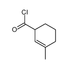 2-Cyclohexene-1-carbonyl chloride, 3-methyl- (9CI) structure