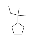 tert-pentyl-cyclopentane结构式