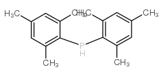 双(2,4,6-三甲基苯基)氯化磷结构式