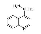 4-肼基喹啉盐酸盐结构式