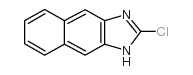 2-氯-1H-萘并[2,3-d]咪唑结构式