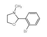 2-(2-Bromophenyl)-3-methyloxazolidine structure