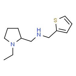 2-Pyrrolidinemethanamine,1-ethyl-N-(2-thienylmethyl)-(9CI)结构式