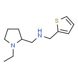 2-Pyrrolidinemethanamine,1-ethyl-N-(2-thienylmethyl)-(9CI) structure